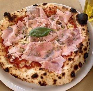 Pizza Prosciutto E Funghi (33 Cm.)