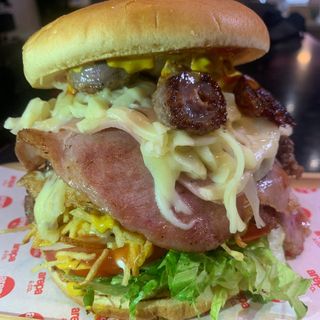 Hamburguesa Con Todo