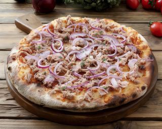 Pizza de tonno (30 cm.)