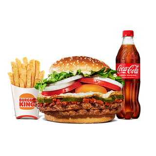 Double Tuga Whopper® com Chouriço Menu