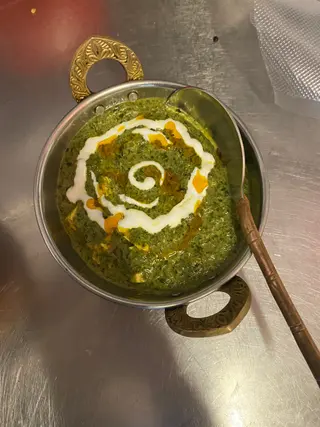 Palak paneer