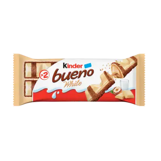 Kinder Bueno White T2 Ferrero · 2 Barritas de 43 grs.