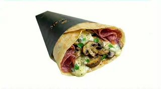 Crèpe con salame dolce