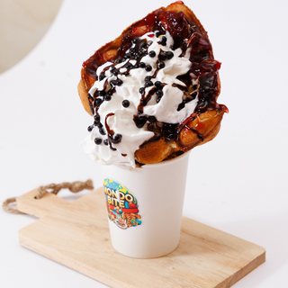 Schwarzwald bubble waffle