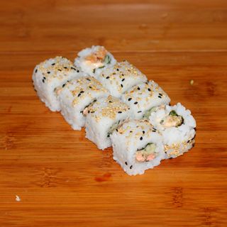 Uramaki Salmão Queijo Creme com Manga 8Peças
