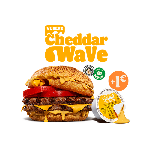 Doble Cheddar Wave Vegetal