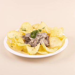 Телятина в сливочном соусе (250 гр.)