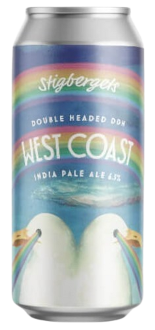 Double Headed DDH West Coast IPA Stigbergets Lata 44 cl.