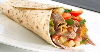 Piadina grande kebab