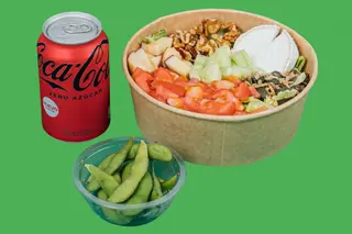 ENSALADA + POSTRE + BEBIDA