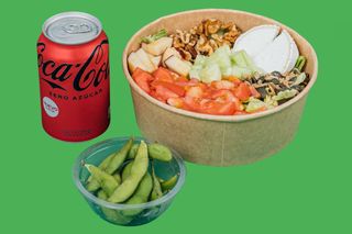 ENSALADA + POSTRE + BEBIDA