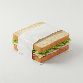 Sándwich 3 En 1  Vegetal con Lomo