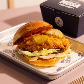Crunchy Chicken Burger