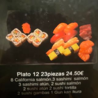 Plato 12 (23 Pzs.)