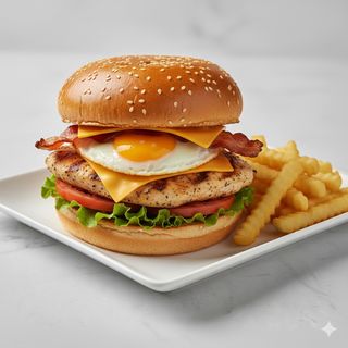 Hamburguesa De Pollo
