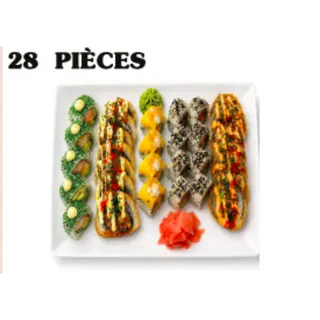 MENU E 28 pièces   