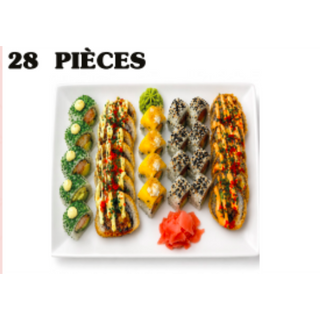  MENU E 28 pièces   