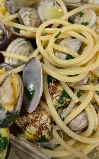 Spaghetti a vongole
