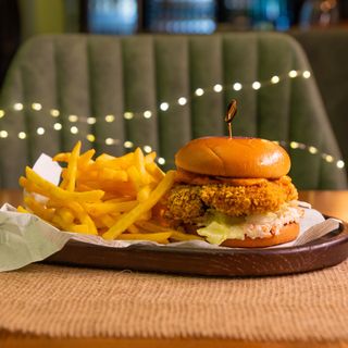 Пилешки бургер