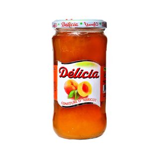 Confitures D'abricots 430g - Delicia 