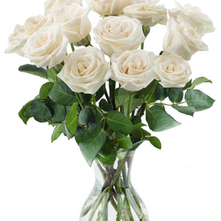 Ramo de 12 Rosas Blancas