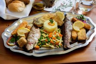 Platoul pescarului Roman - pentru 2 persoane