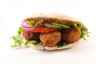 Panino falafel