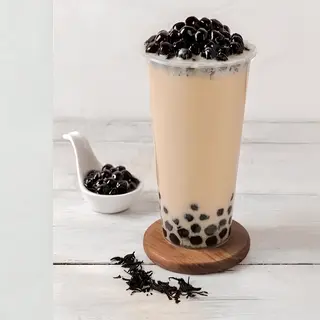 Milk tea classico con tapioca