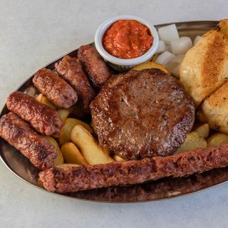 Mesna plata za jednu osobu