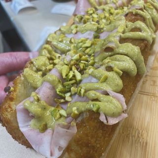 Mama crocchè 20 cm mortadella stracciatella senza glutine 