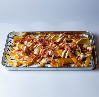 Patatas cheese truffled