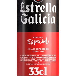 Cerveza  Lata 33cl.