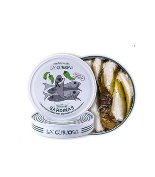 Sardinillas con Pimiento de Padrón La curiosa