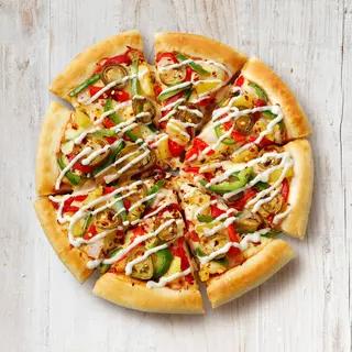 Veg. Hot & Spicy Pizza Large