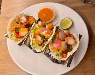 Krewetkowe Taco