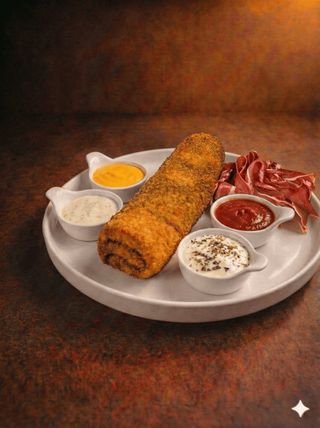 Pohovana palačinka pršuta