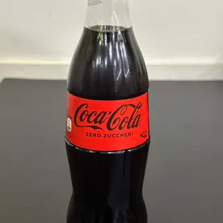 Coca cola zero in vetro