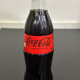 Coca cola zero in vetro