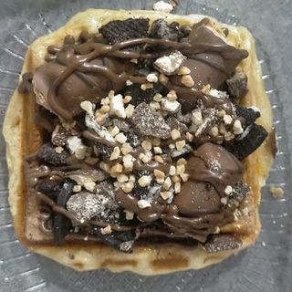 Gofre Explosión De Chocolate