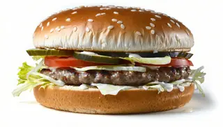 Tomaburger  e una porzione di patate fritte rustiche inclusa