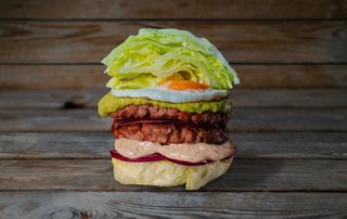 Paleo Cheese Burger Trufada