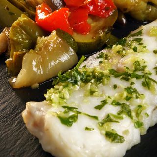 Merluza en salsa verde