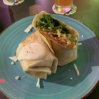 Burrito Tinga De Pollo