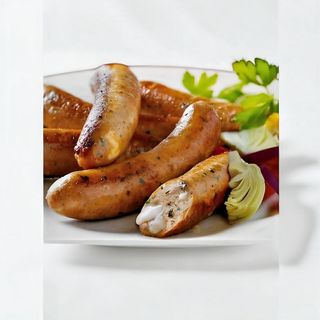 A Pair Of Beef Sausages