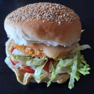 Chicken fume burger