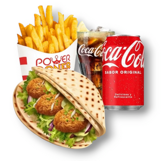 Menú Doner Kebab de Falafel 