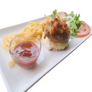 cachopo de hamburguesa