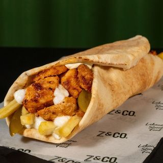 Sándwich de Pollo al estilo libanés