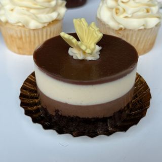 Mini-tort trio chocolat