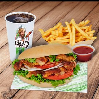 menú kebab